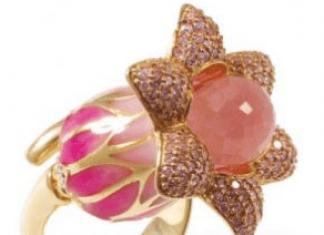 Розовый кварц — ювелирный камень